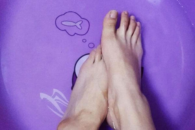 每天晚上泡脚坚持2个月